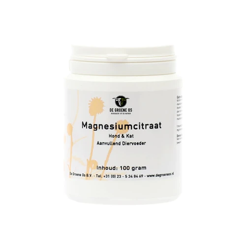 Groene Os Magnesiumcitraat - Hond/Kat 5 Groene Os Magnesiumcitraat - Hond/Kat - Afbeelding 3