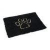 Dog Gone Smart Dirty Dog Droogloopmat -Hondenbenodigdheden Winkel beeztees dirty dog droogloopmat zwart 72439 2000 none