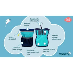 Company Of Animals Coachi Pro Train & Treat Bag -Hondenbenodigdheden Winkel coachi pro train treat bag 222018 2000 none