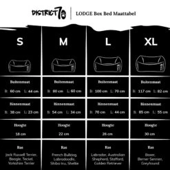 District 70 Lodge Box Bed -Hondenbenodigdheden Winkel district 70 lodge box bed hondenmand 190703 2000 none