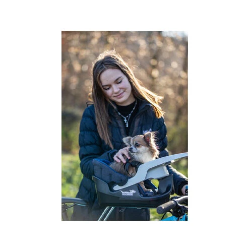 Dogrider Dog Seat + Mand - Grijs 9 Dogrider Dog Seat + Mand - Grijs - Afbeelding 7