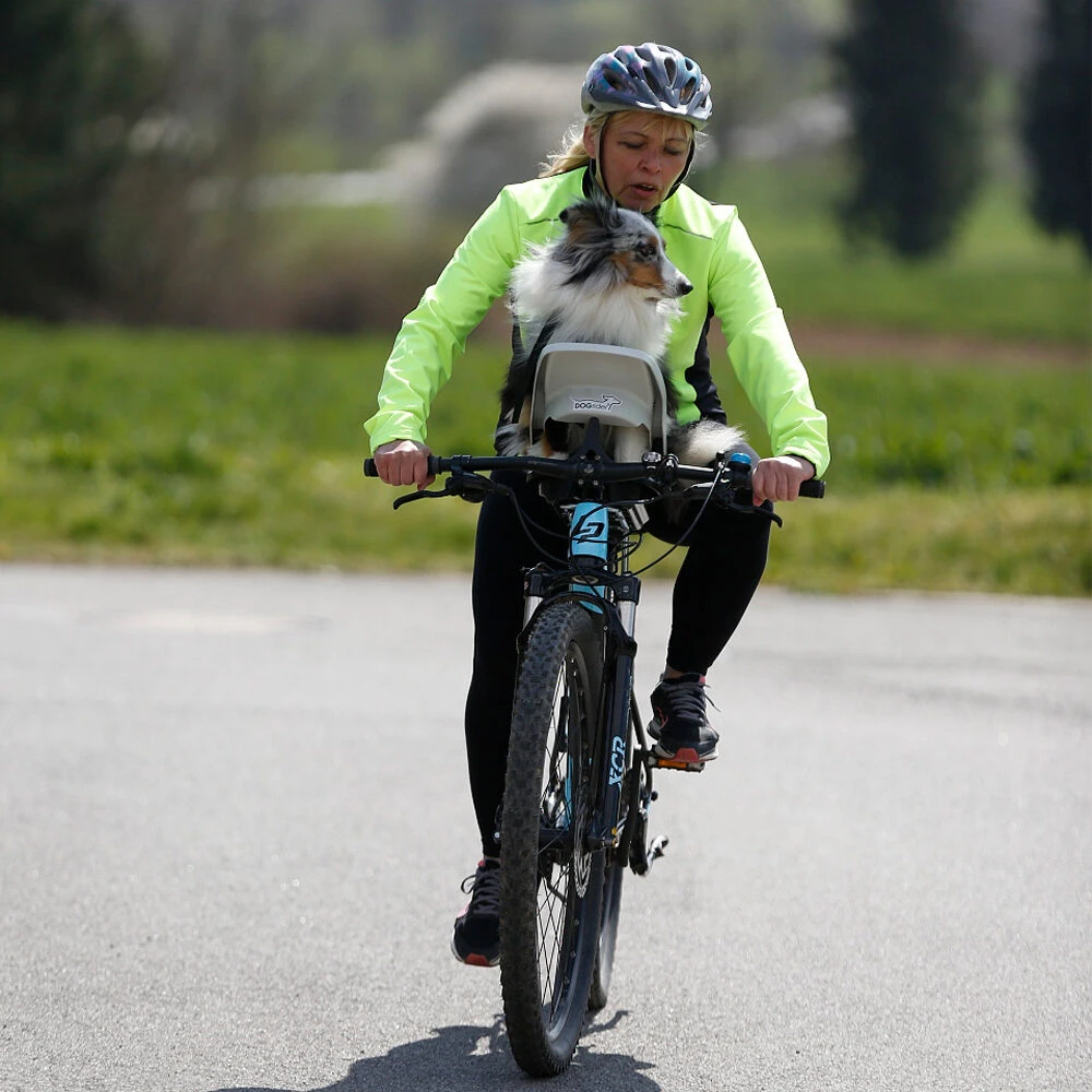 Dogrider Dog Seat + Mand - Grijs 5 Dogrider Dog Seat + Mand - Grijs - Afbeelding 3