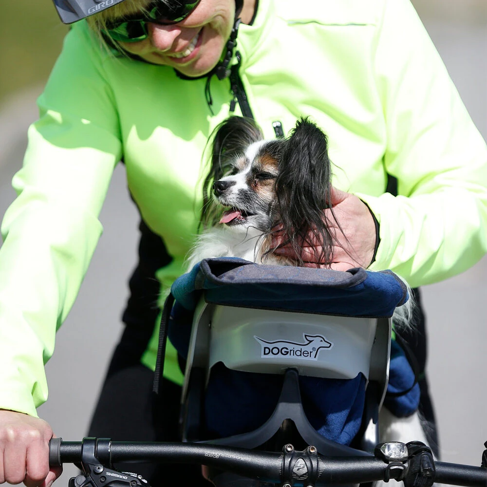 Dogrider Dog Seat + Mand - Grijs 6 Dogrider Dog Seat + Mand - Grijs - Afbeelding 4