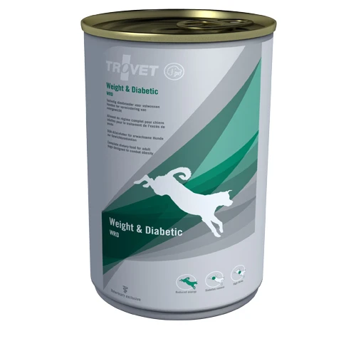 TROVET Weight & Diabetic WRD Hond - Blik 3 TROVET Weight & Diabetic WRD Hond - Blik