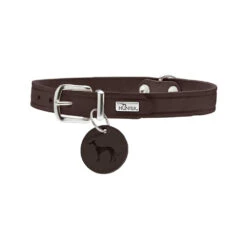 Hunter Halsband Aalborg -Hondenbenodigdheden Winkel hunter halsband aalborg donkerbruin 37 cm 106207 1000 none