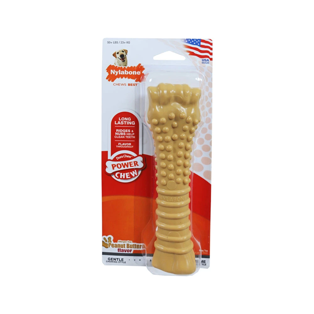 Nylabone Dura Chew Peanut Butter Hondenkluif 8 Nylabone Dura Chew Peanut Butter Hondenkluif - Afbeelding 6