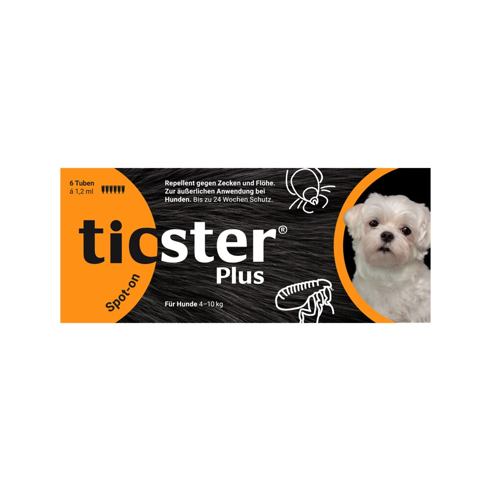 Ticster Plus Spot-on Hond 4-10 Kg 3 Ticster Plus Spot-on Hond 4-10 Kg