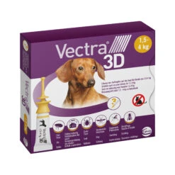 Vectra 3D Dog 14 Vectra 3D Dog -Hondenbenodigdheden Winkel vectra 3d dog xs 15 tot 4 kg 3 pipetten 107197 2000 none
