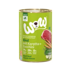 WOW! Adult Hondenvoer - Blik -Hondenbenodigdheden Winkel wow adult hondenvoer blik rund 6 x 400 g 128887 0500 none